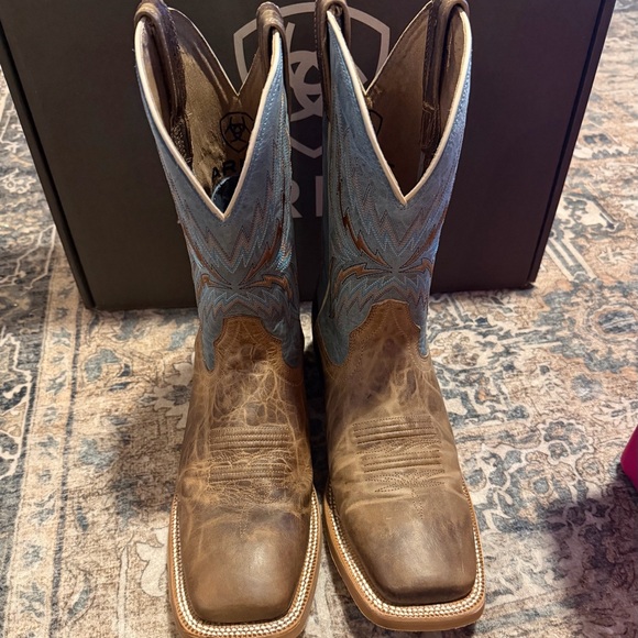 ARIAT MEN'S ARENA REBOUND WESTERN BOOTS SIZE 10 D-MED - Picture 2 of 8